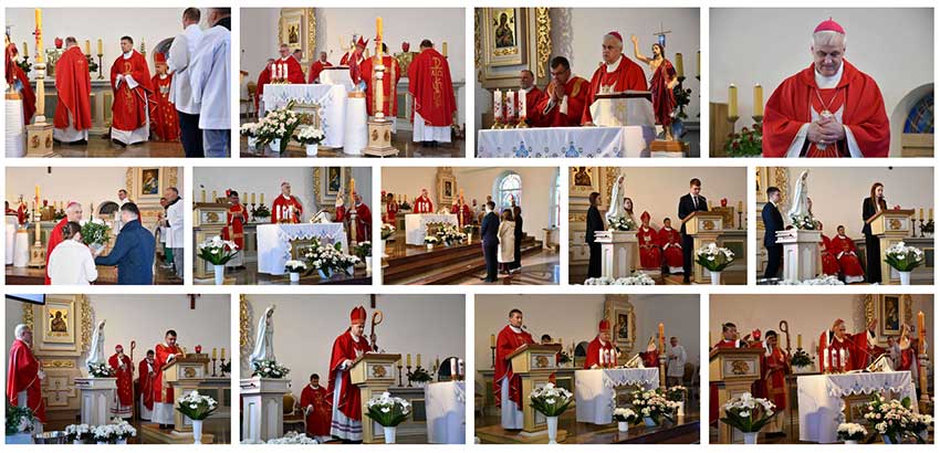 Sakrament Bierzmowania Sadlinki Bp Wojciech Skibicki