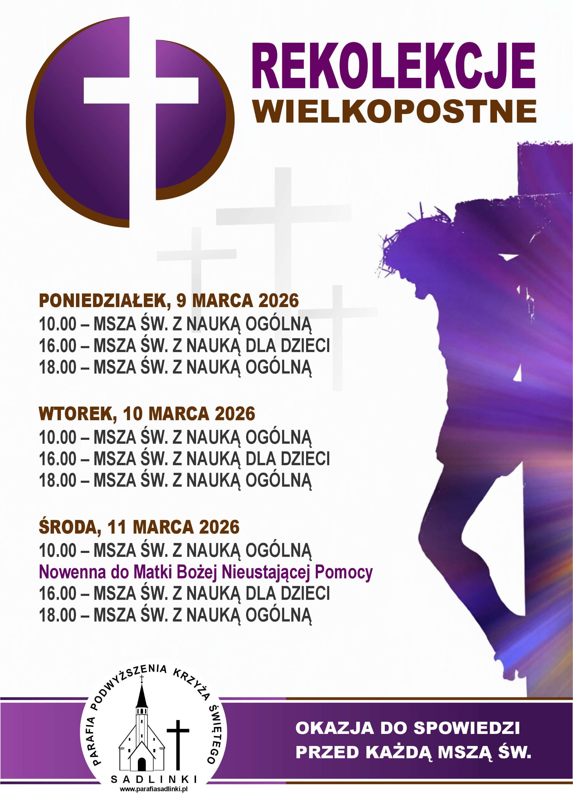 Rekolekcje Wielkopostne