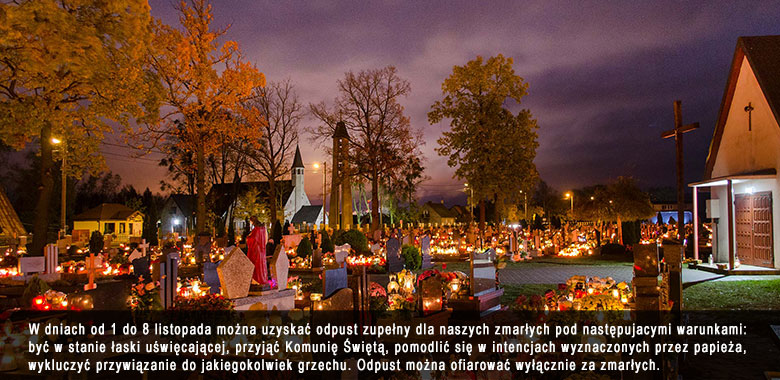 Cmentarz Sadlinki odpust za zmarłych